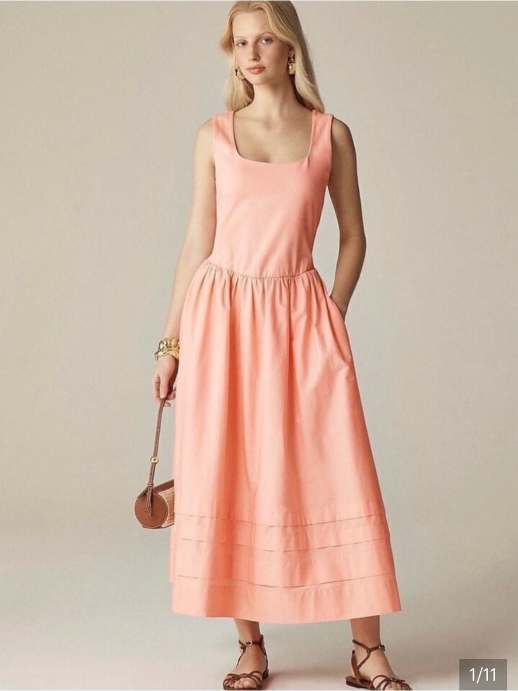 J.Crew Sleeveless Tank Dress